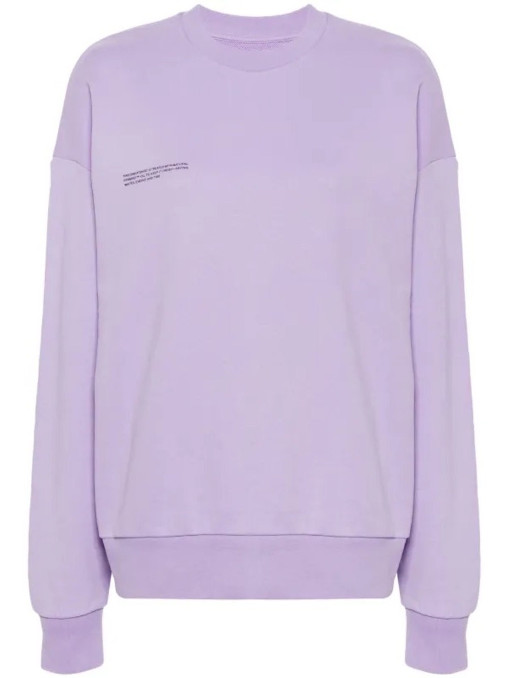 Pangaia 365 Relaxed Crewneck Sweatshirt in Orchid